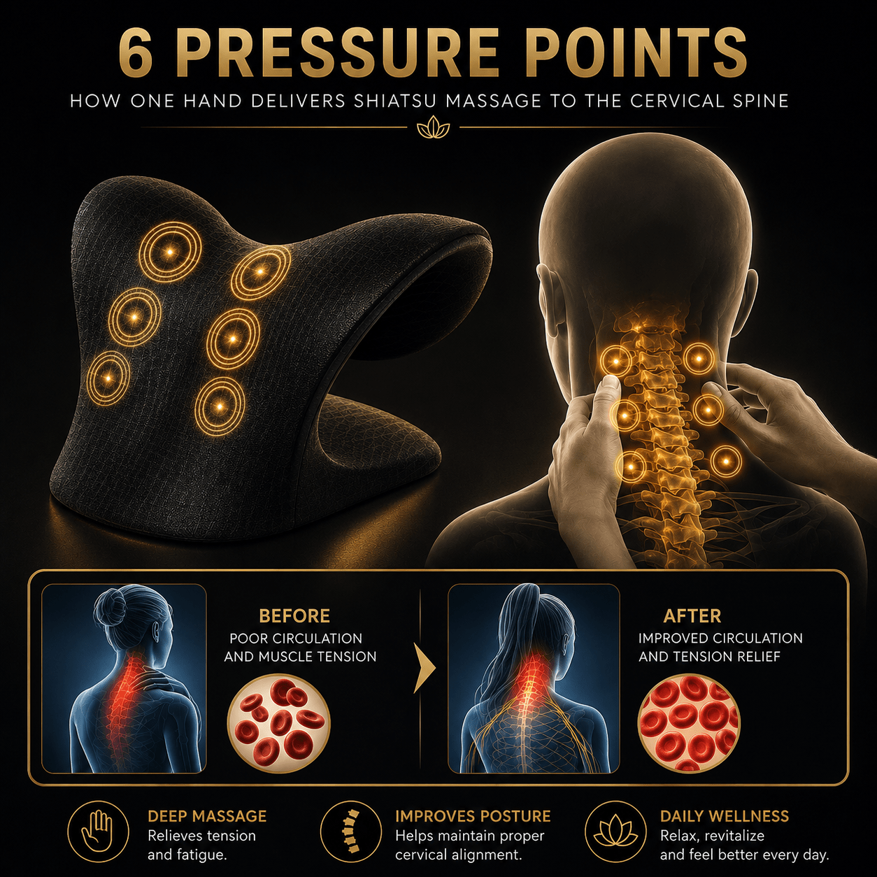 Aligno Relax™ – Cervical Neck Stretcher & Relaxation Support - Aligno