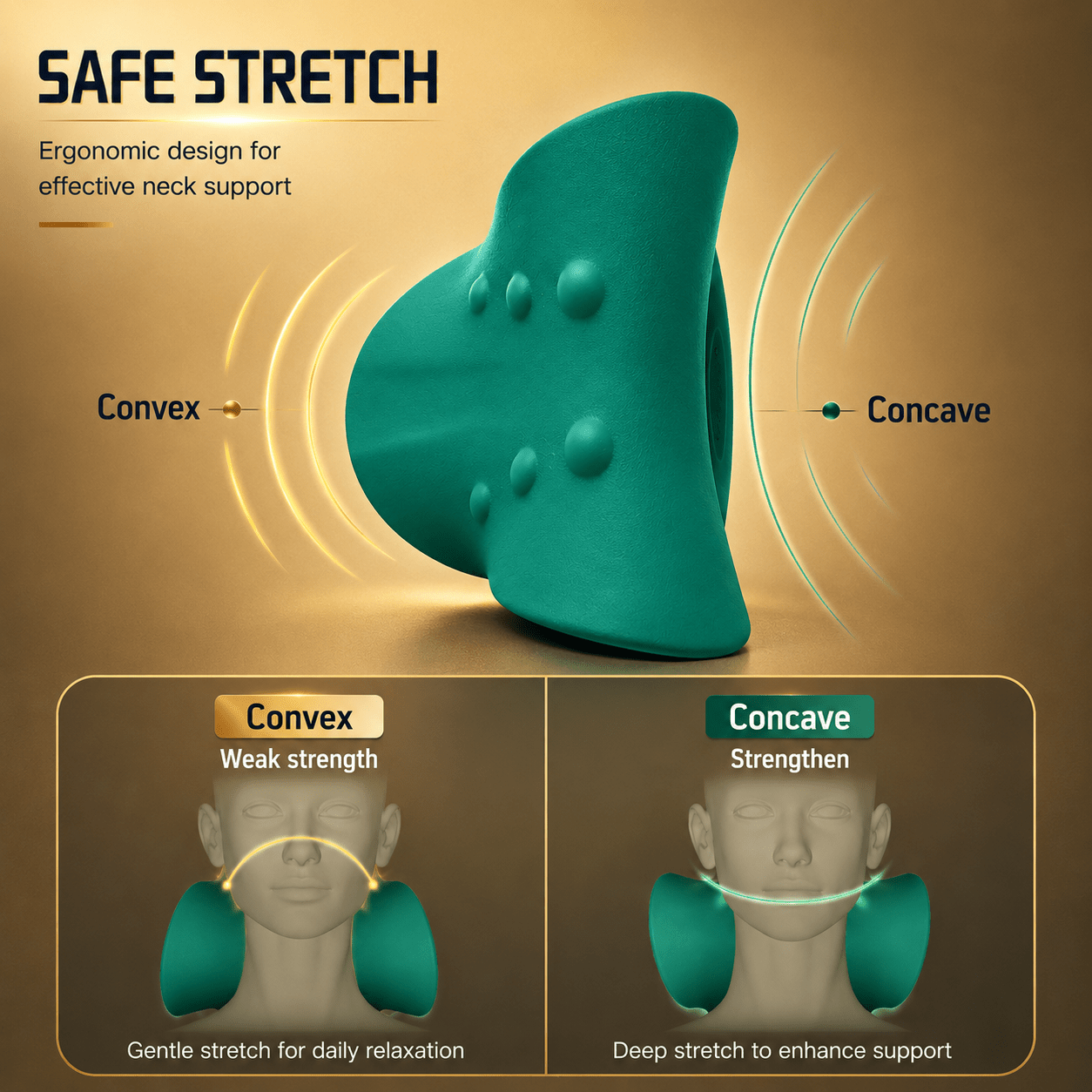 Aligno Relax™ – Cervical Neck Stretcher & Relaxation Support - Aligno