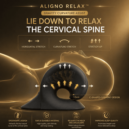 Aligno Relax™ – Cervical Neck Stretcher & Relaxation Support - Aligno