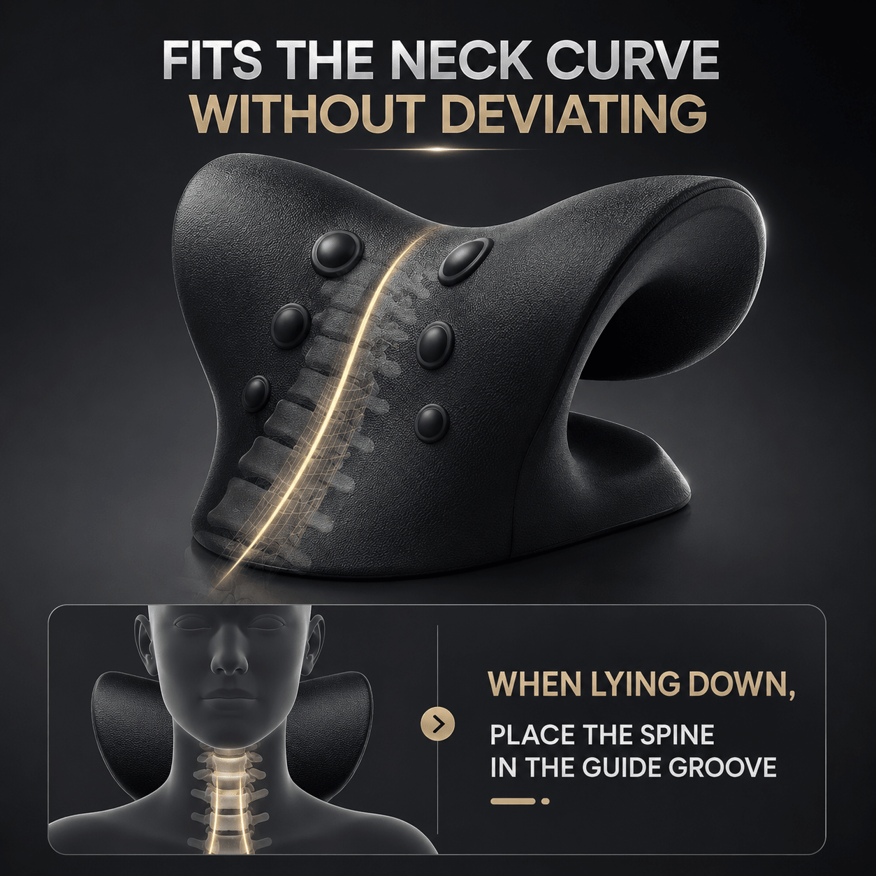 Aligno Relax™ – Cervical Neck Stretcher & Relaxation Support - Aligno