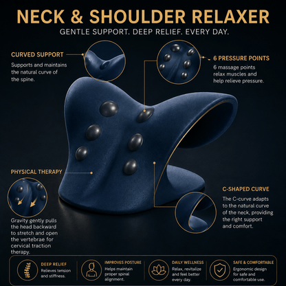 Aligno Relax™ – Cervical Neck Stretcher & Relaxation Support - Aligno