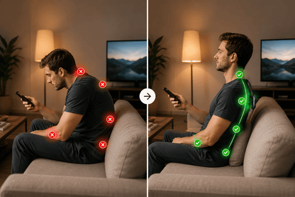 Aligno Sense™ Smart Posture Corrector | Vibrating Posture Trainer - Aligno