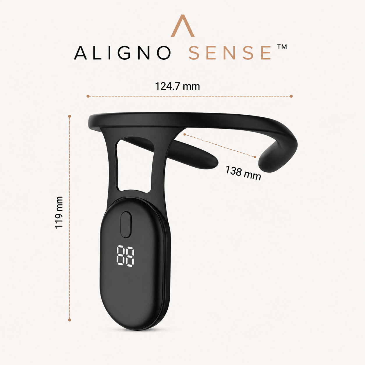 Aligno Sense™ | Smart Posture Trainer - Aligno