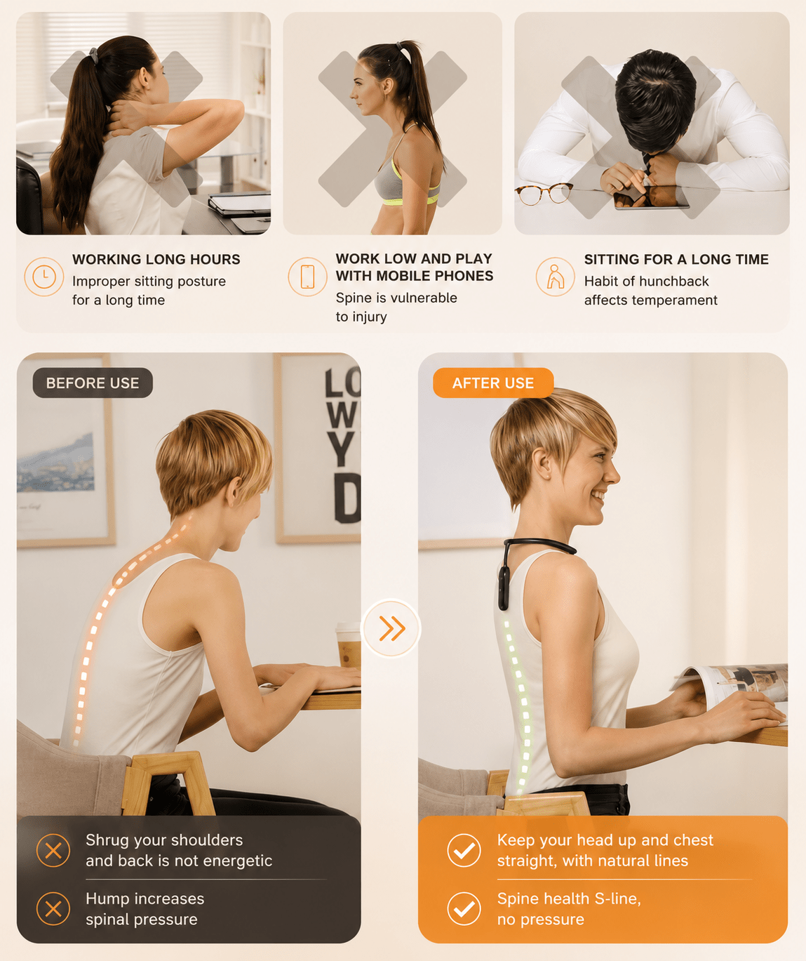Aligno Sense™ | Smart Posture Trainer - Aligno